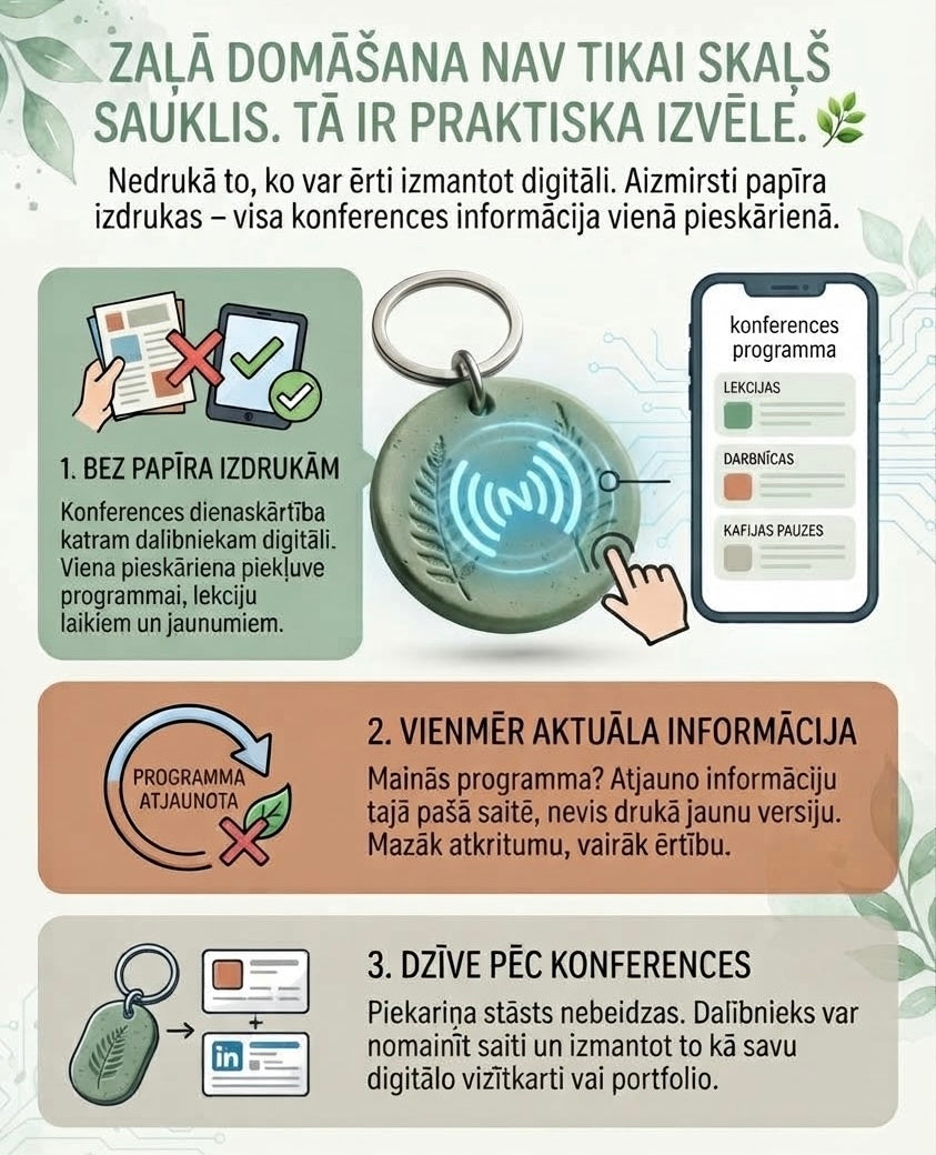 Digitālais atslēgu piekariņš — korporatīva dāvana