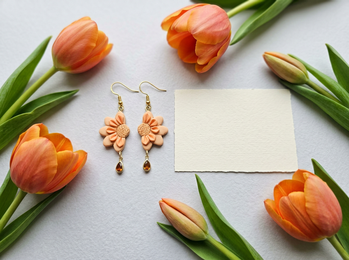 Auskaru glezna | Mazās Saulītes