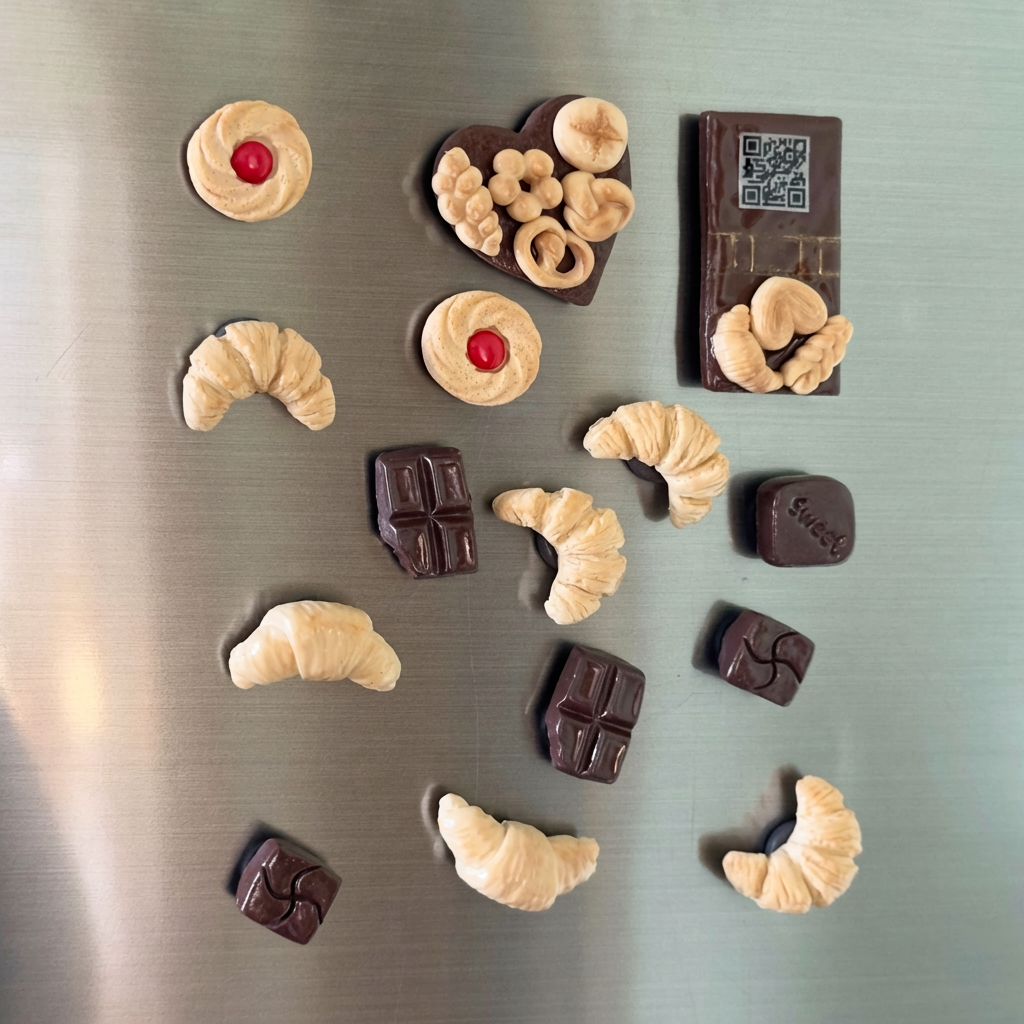 "Saldumi” leduskapja magnēts