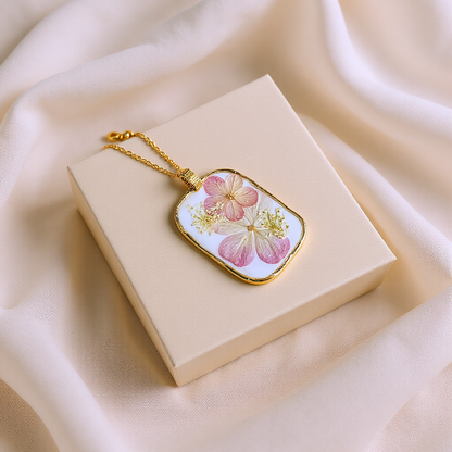 Kuloniņš | Rudens hortenzijas (baltais)