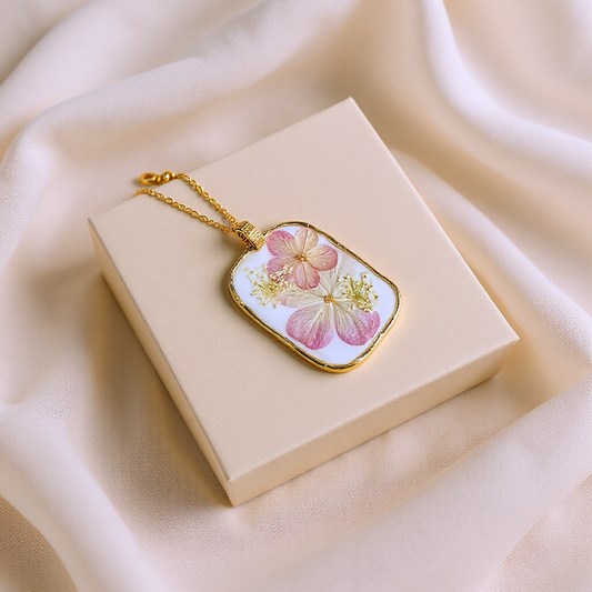 Kuloniņš | Rudens hortenzijas (baltais)