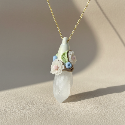 Lielais kalnu kristāla amulets | Meža čuksts