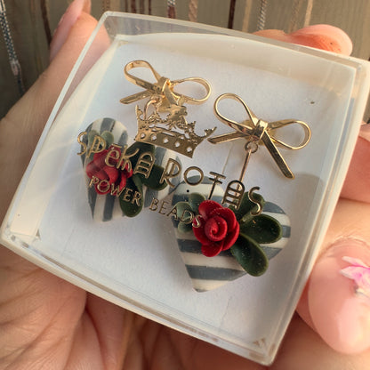 Auskaru glezna “Strīpainīši”