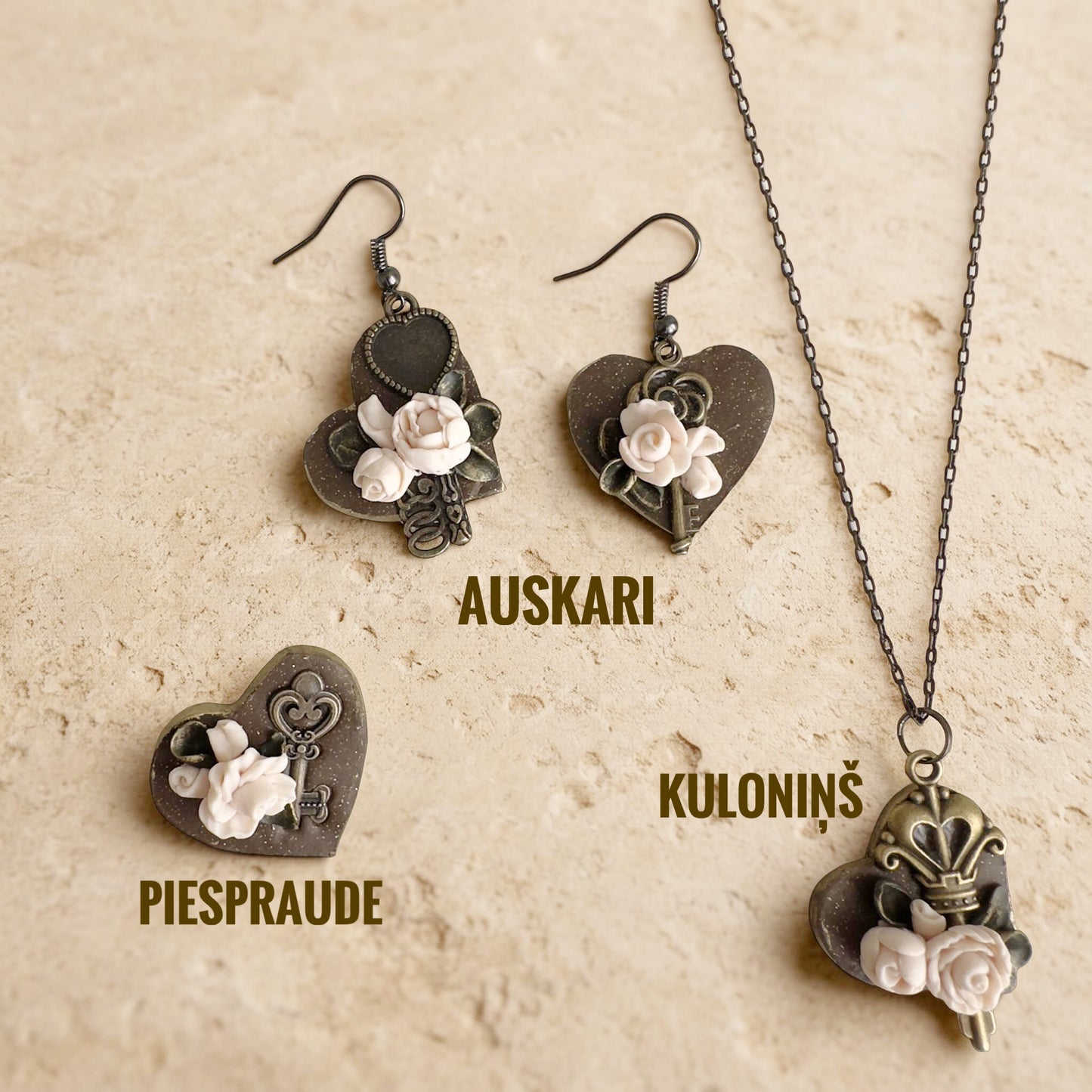 Antīks šarms un rozes