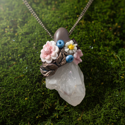 Kalnu kristāla amulets | Meža čuksts