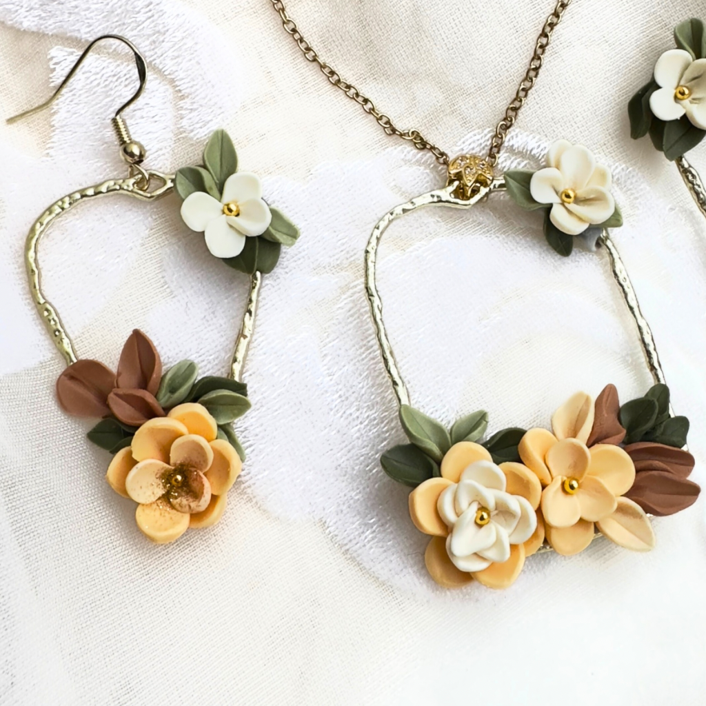 Ziedu auskari | Mokka