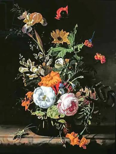 Kuloniņš “Ziedošā nakts” iedvesmojoties no Reičelas Roišas gleznām