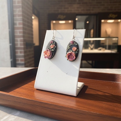 Auskaru glezna Pojenes