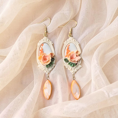 Auskaru glezna “Saulriets”