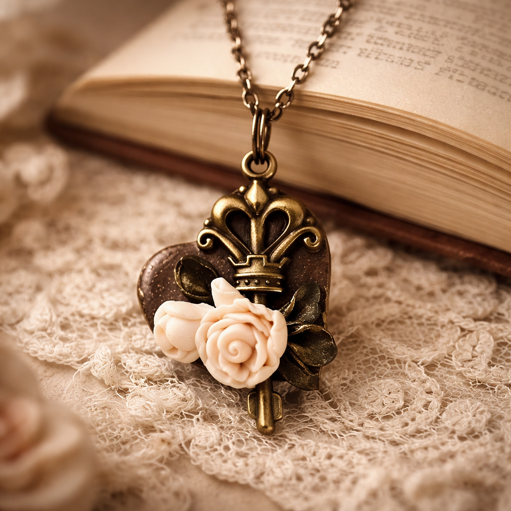 Antīks šarms un rozes