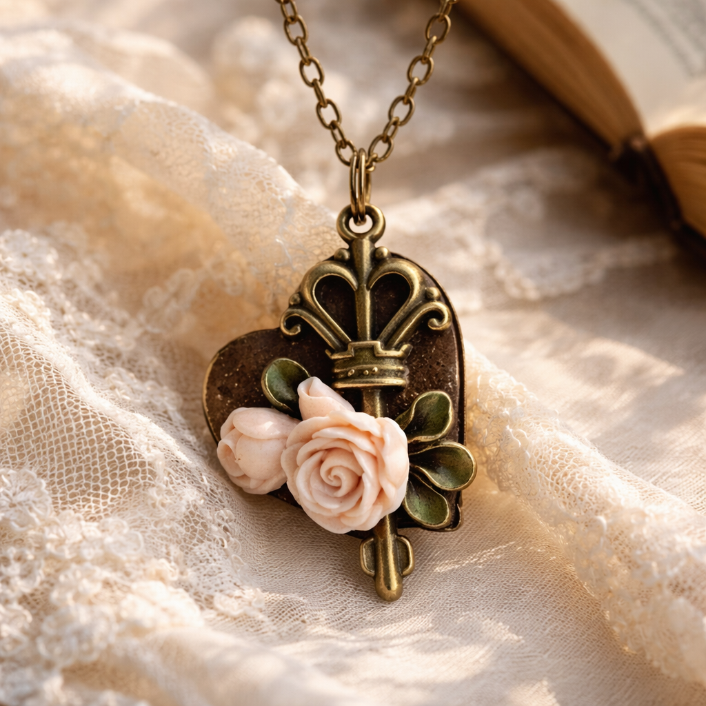 Antīks šarms un rozes