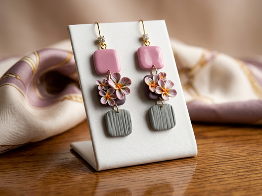 Auskaru glezna | Elēģija: vīģe un eikalipts