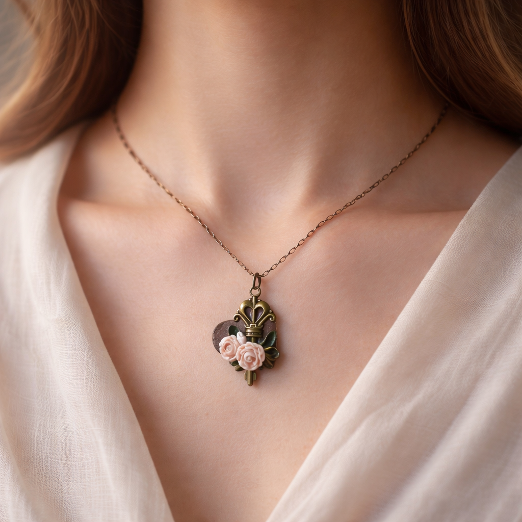 Antīks šarms un rozes