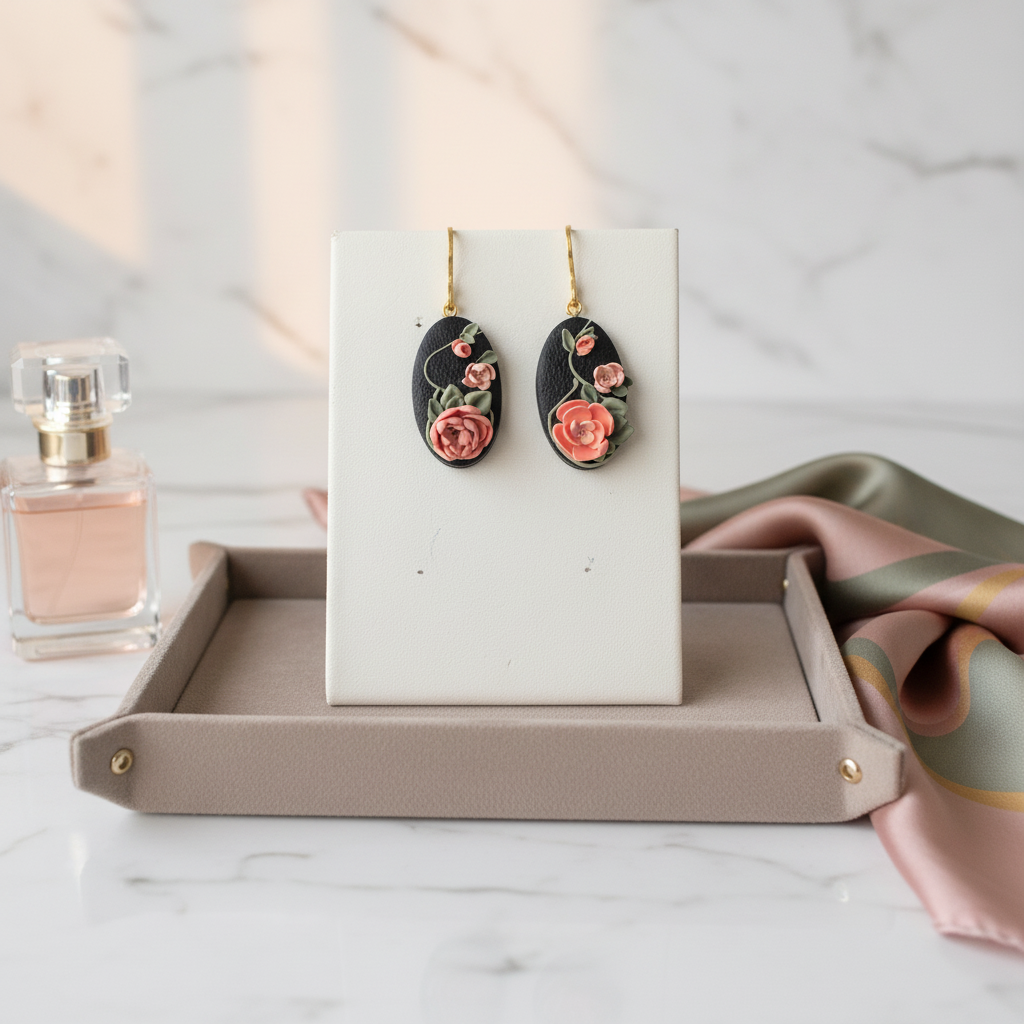 Auskaru glezna Pojenes