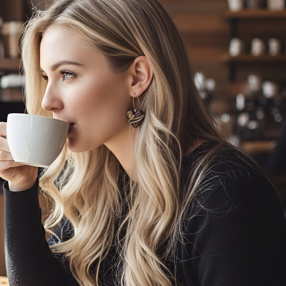 Auskaru glezna | Šokolāde