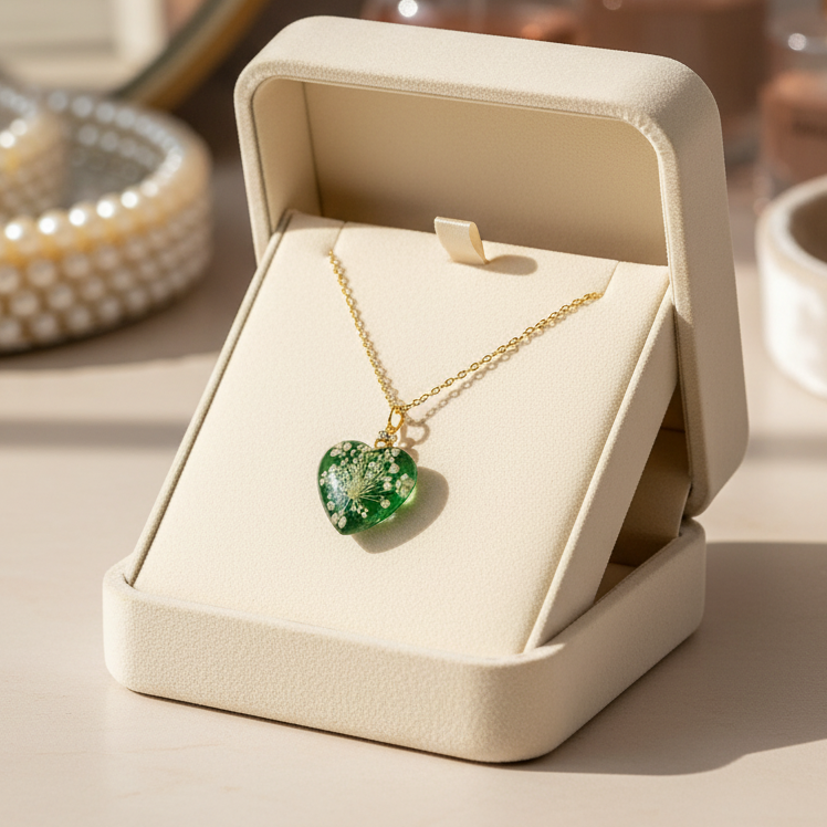 Ziemassvētku zaļais - Sirsniņas kuloniņš