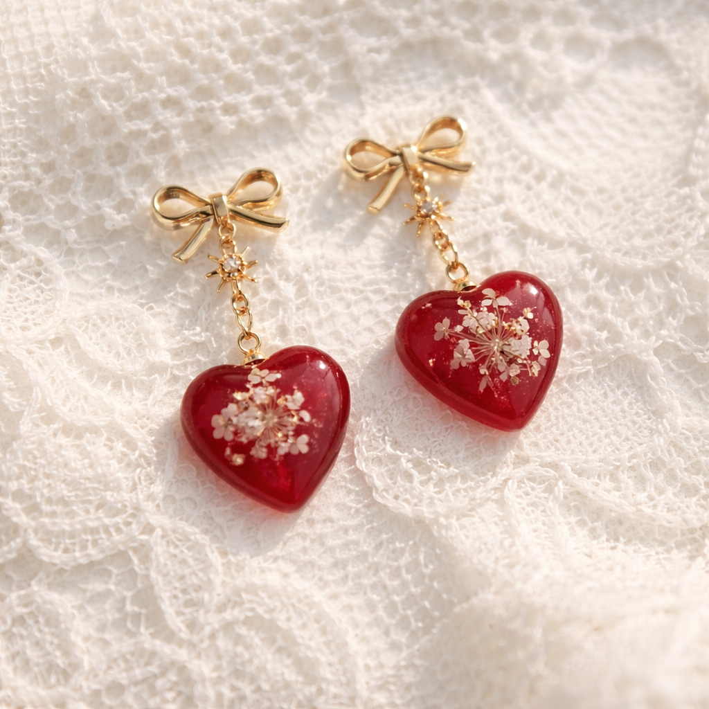 Auskari “Sarkanā sirsniņa”