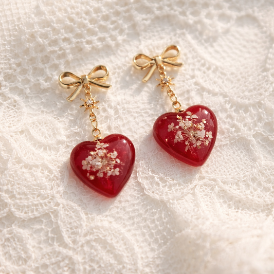 Auskari “Sarkanā sirsniņa”