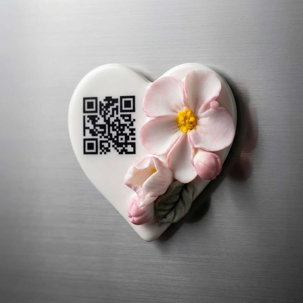 Atsauksmju statīvs ar QR kodu