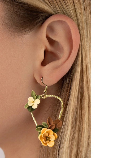 Ziedu auskari | Mokka