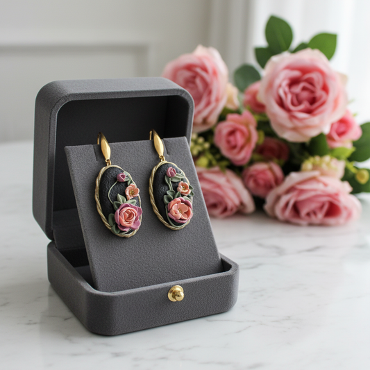 Auskaru glezna Pojenes