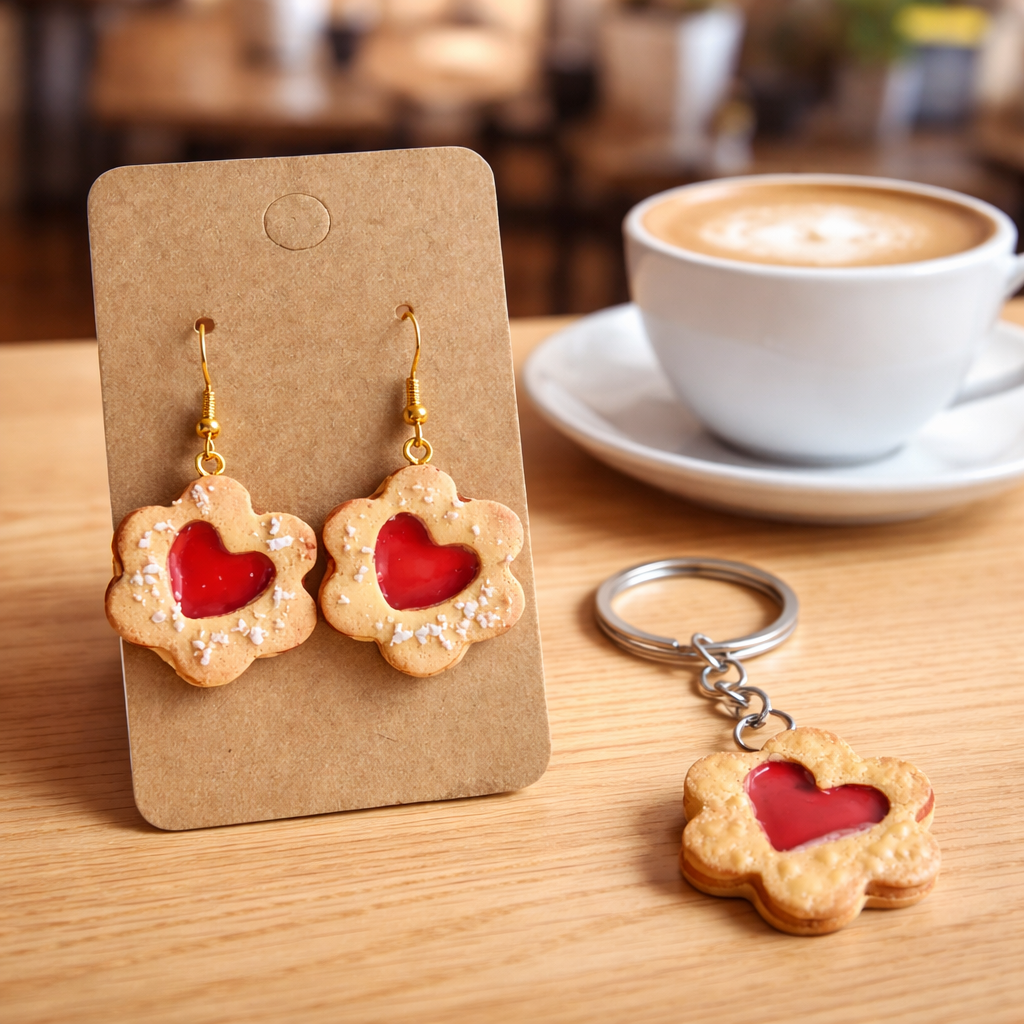 Atslēgu piekariņš | “Cepumiņš” ar sirsniņu