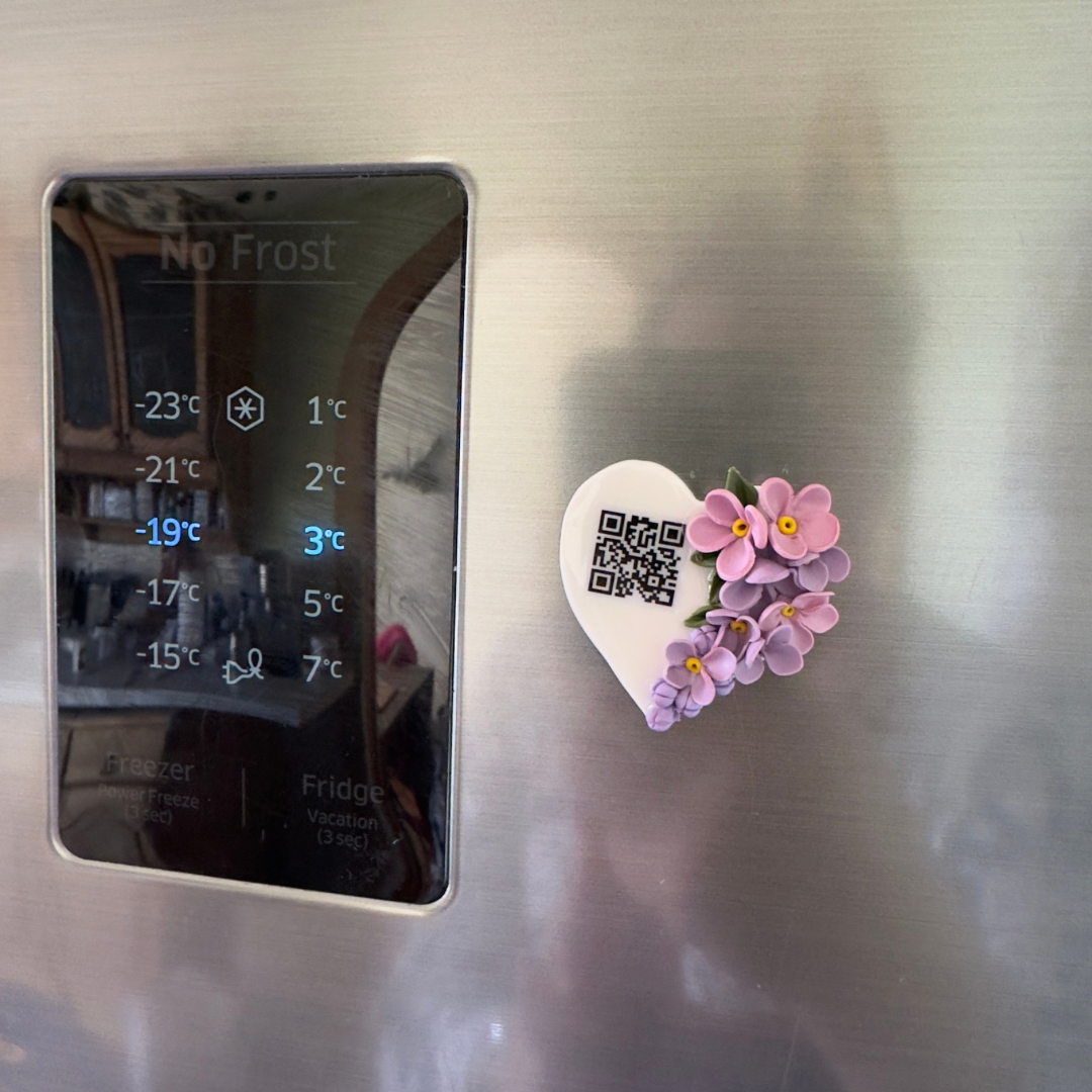 "Ceriņi” viedais leduskapja magnēts