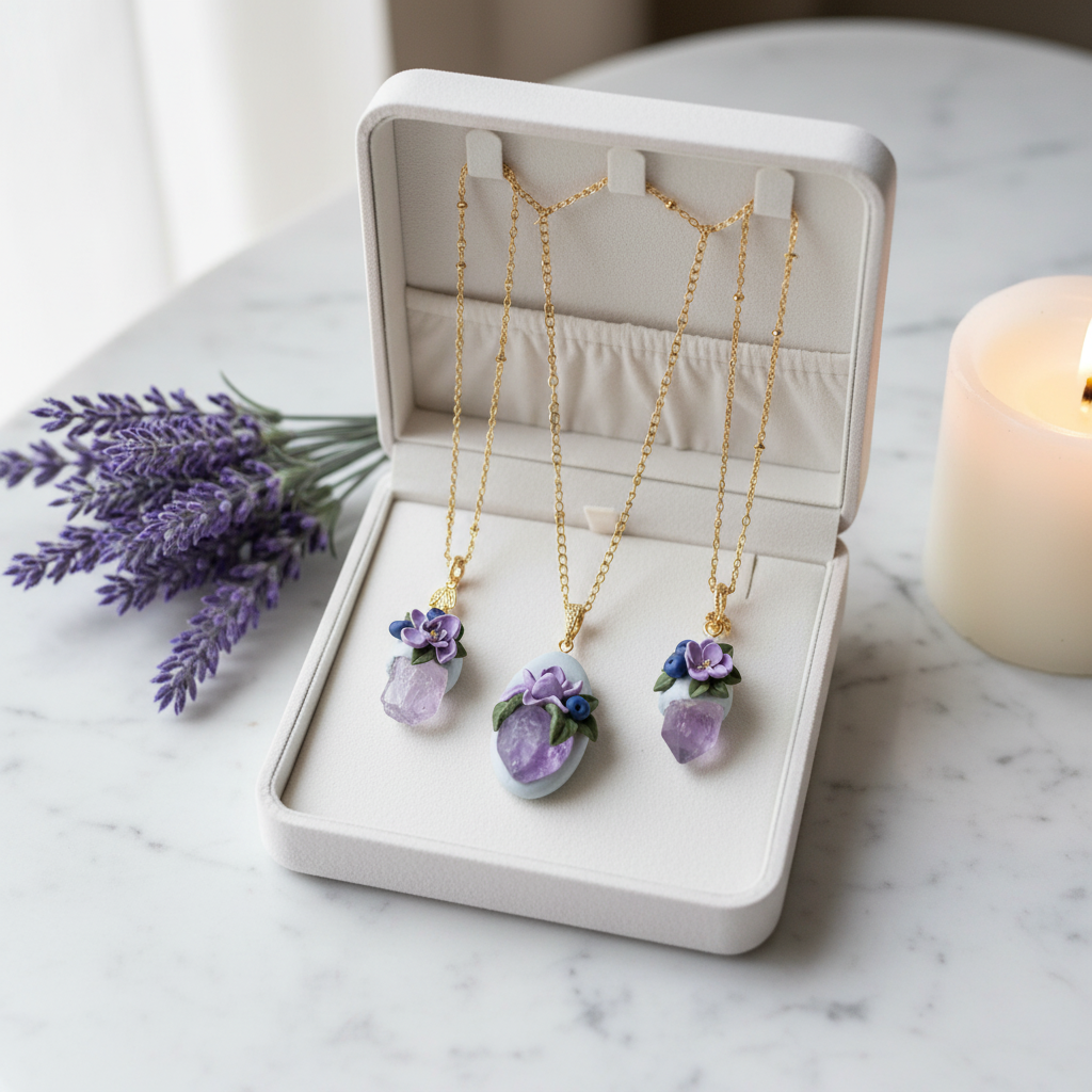 Ametista amulets (mazais)