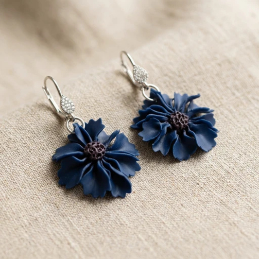 Auskaru glezna | Rudzupuķes