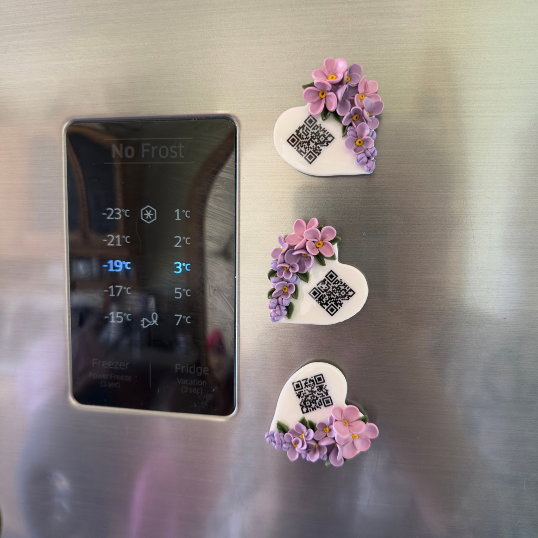 "Ceriņi” viedais leduskapja magnēts