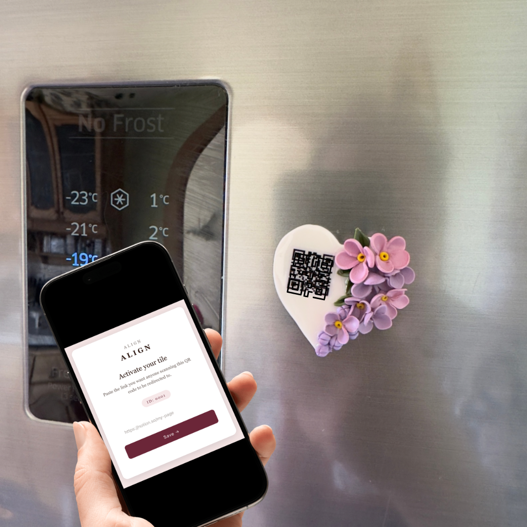 "Ceriņi” viedais leduskapja magnēts