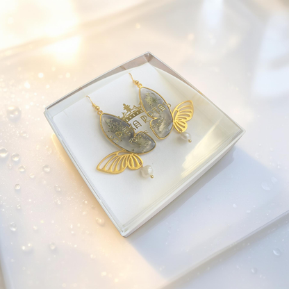 Auskari  "Taurenītis” kastītē