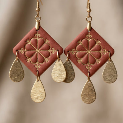 Auskari | Latvju zīme “Saulīte”