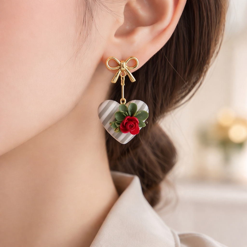 Auskaru glezna “Strīpainīši”