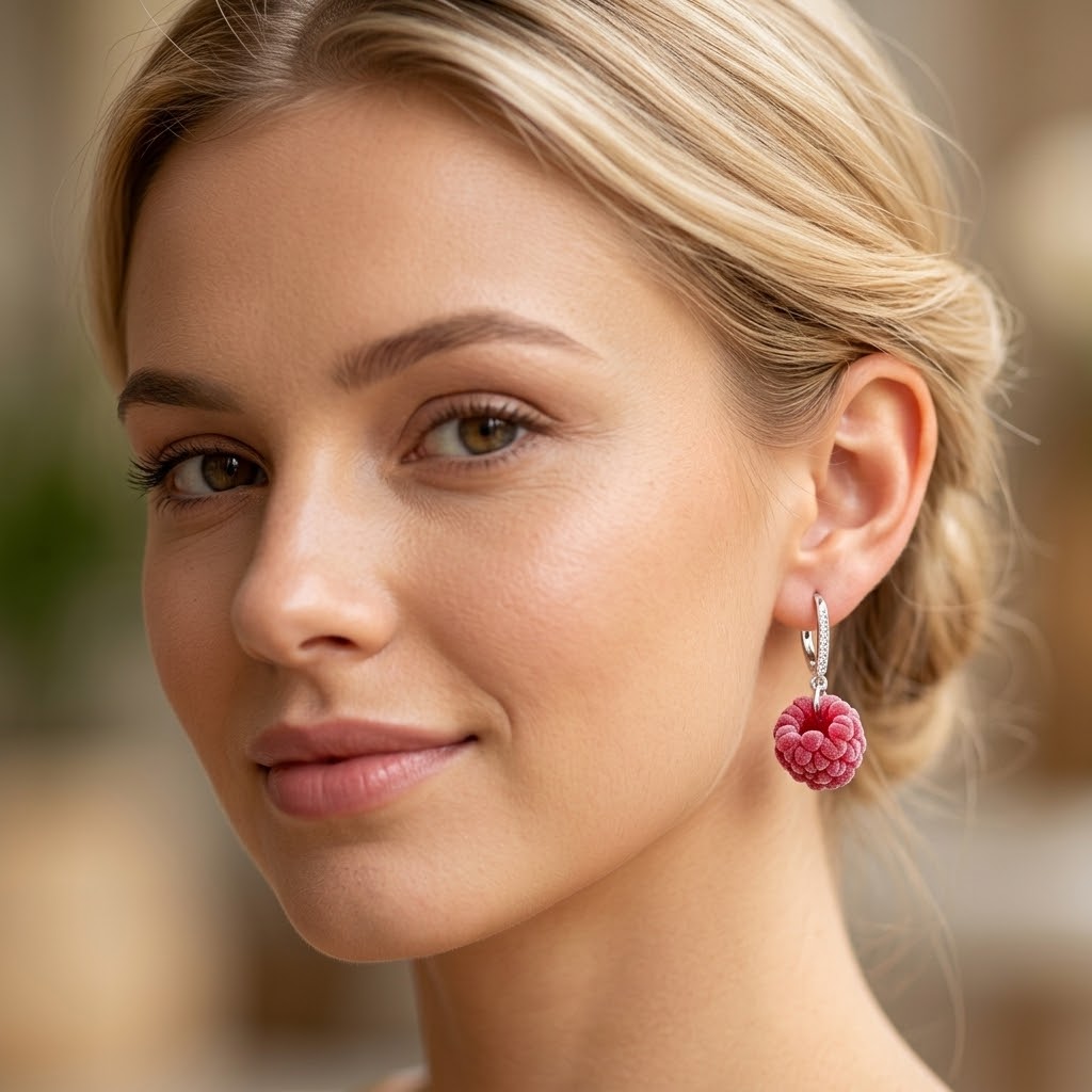 Auskaru glezna | Sudraba avene