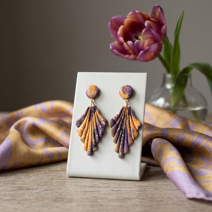 Auskaru glezna | Saulriets