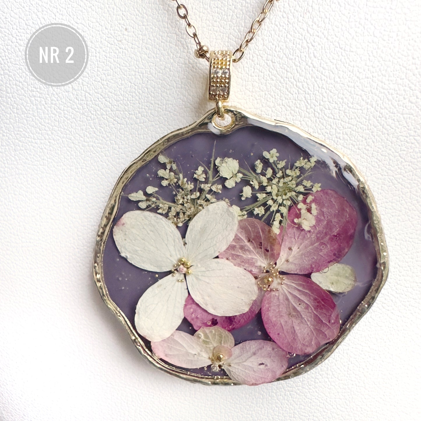 Kuloniņš | Rudens hortenzijas (apaļais)